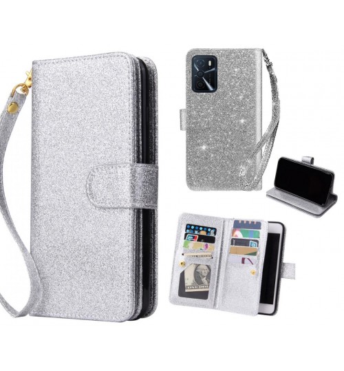 Oppo A16s Case Glaring Multifunction Wallet Leather Case