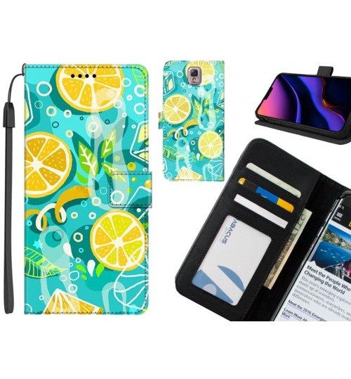 Galaxy Note 3 case leather wallet case printed ID