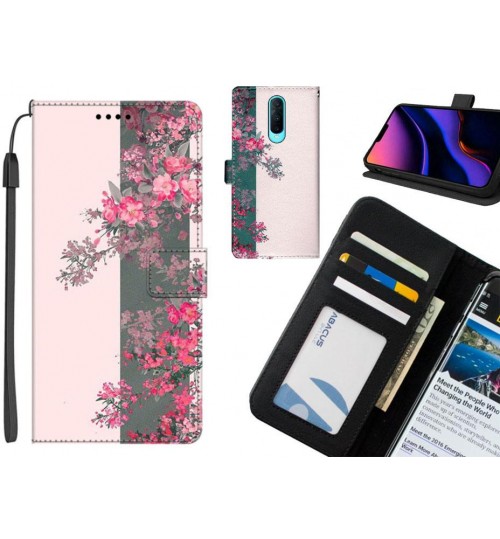 Oppo R17 Pro case leather wallet case printed ID