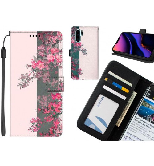 Huawei P30 PRO case leather wallet case printed ID