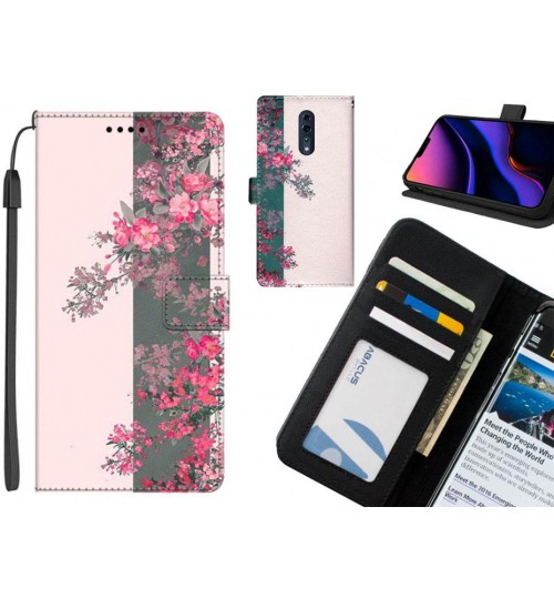 Oppo Reno Z case leather wallet case printed ID