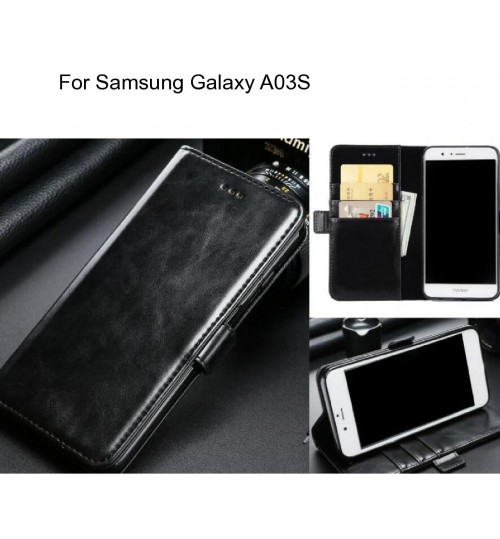 Samsung Galaxy A03S case executive leather wallet case