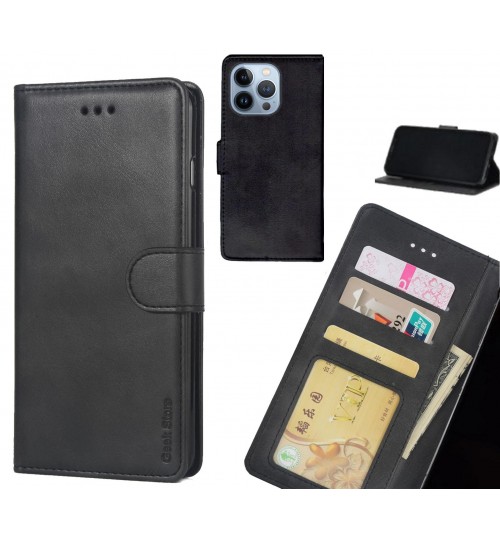 iPhone 13 Pro case executive leather wallet case