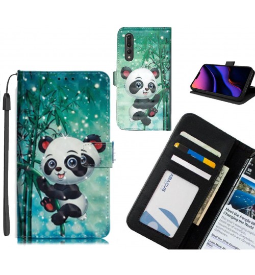 Huawei P20 PRO Case Leather Wallet Case 3D Pattern Printed