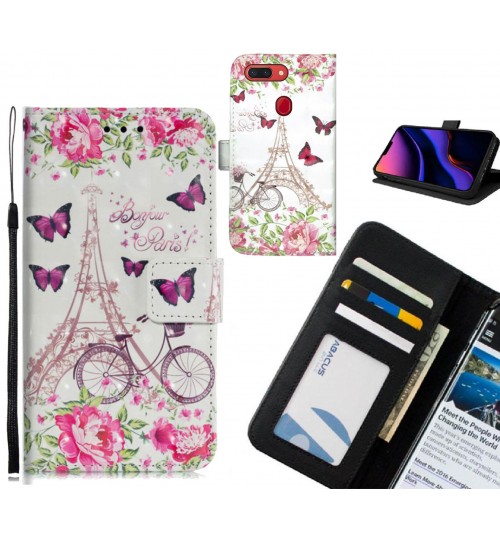 Oppo R15 Pro Case Leather Wallet Case 3D Pattern Printed