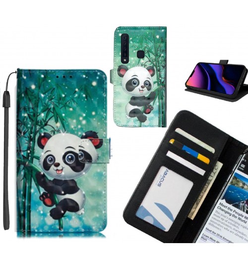 Galaxy A9 2018 Case Leather Wallet Case 3D Pattern Printed