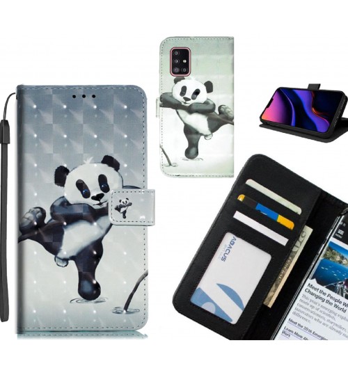 Galaxy A51 Case Leather Wallet Case 3D Pattern Printed