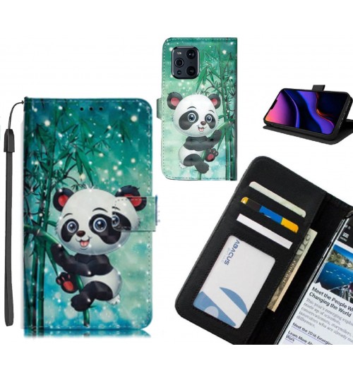 Oppo Find X3 Pro Case Leather Wallet Case 3D Pattern Printed