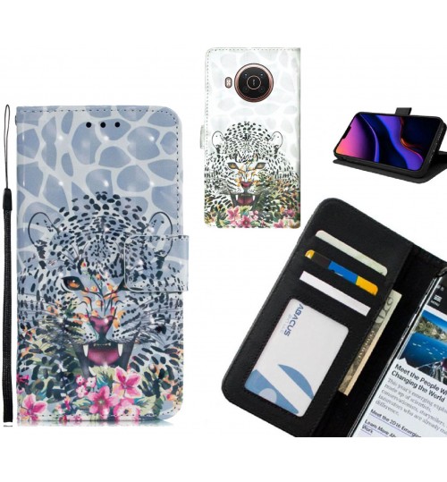 Nokia X20 5G Case Leather Wallet Case 3D Pattern Printed