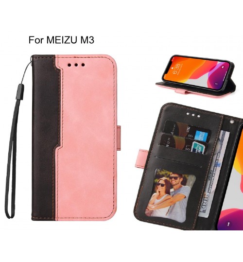 MEIZU M3 Case Wallet Denim Leather Case Cover