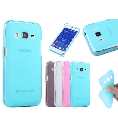 Samsung Core Prime case TPU Soft Gel Case+Pen