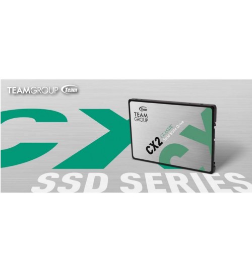 Team Group CX2 2.5 1TB SATA III 3D NAND Internal Solid State Drive T253X6001T0C101