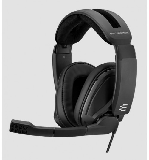 EPOS GSP 302 CLOSED ACOUSTIC MULTI-PLATFORM STEREO WIRED GAMING HEADSET - BLACK 2YR WTY