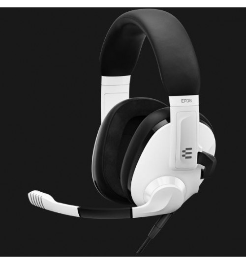 EPOS H3 CLOSED ACOUSTIC MULTI-PLATFORM STEREO WIRED GAMING HEADSET - GHOST WHITE 2YR WTY