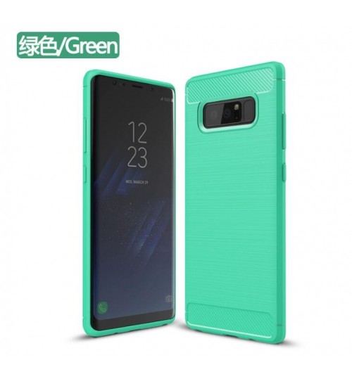 Galaxy note 8 case impact proof rugged case with carbon fiber