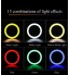LED Selfie RGB Ring Light with Tripod Stand 2M