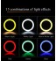 LED Selfie RGB Ring Light with Tripod Stand 2M