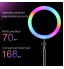 LED Selfie RGB Ring Light with Tripod Stand 2M