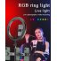 LED Selfie RGB Ring Light with Tripod Stand 2M