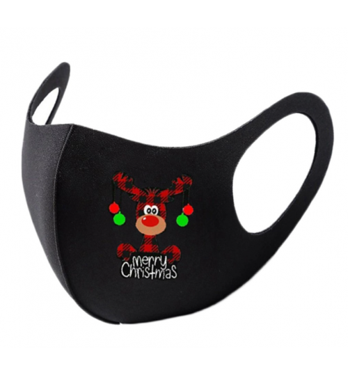 Reusable Face Mask Washable Fashion Christmas