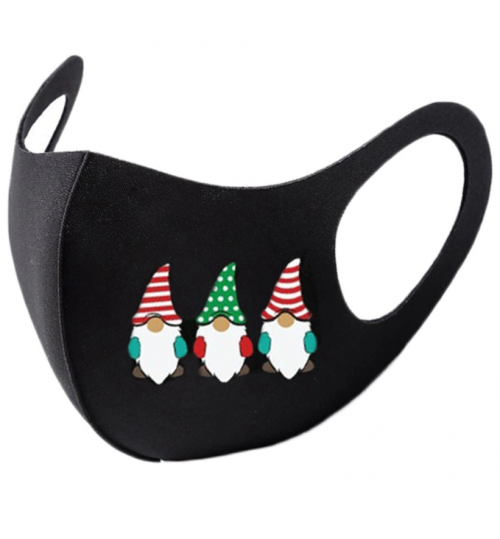 Reusable Face Mask Washable Fashion Christmas