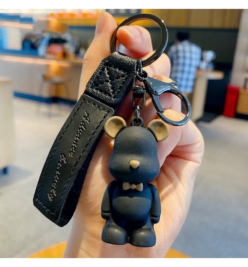 Key Ring Little Bear Black