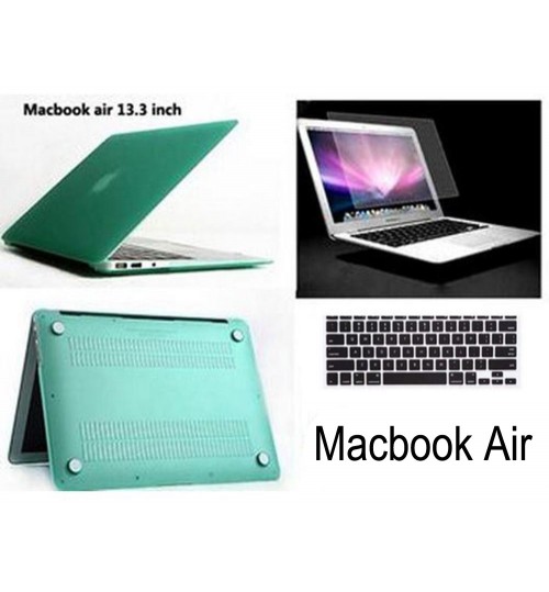 MacBook AIR 13&quot; case 3IN1 Rubberized Hard Case