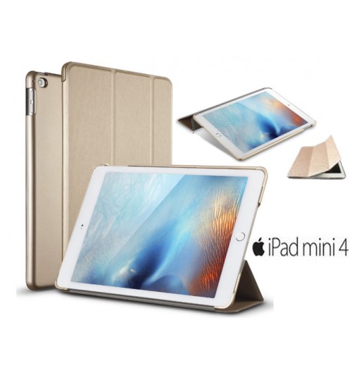 iPad Mini 4 Ultra slim smart case gold