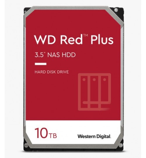 WD RED PLUS 10TB SATA3 256MB CACHE FOR NAS