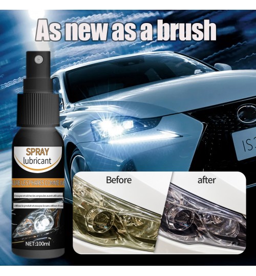 Headlight Restorer Car Headlight Repair Spray