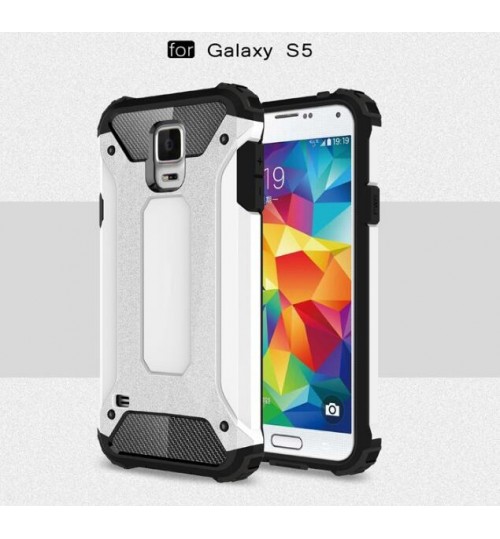 Galaxy S5 Case Armor Rugged Heavy Duty Holster Case