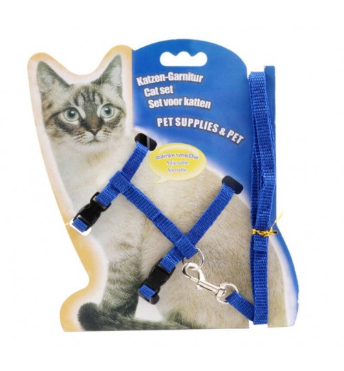 Cat Harness attached lead