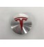 Tesla Wheel Center Cap 58mm --Silver