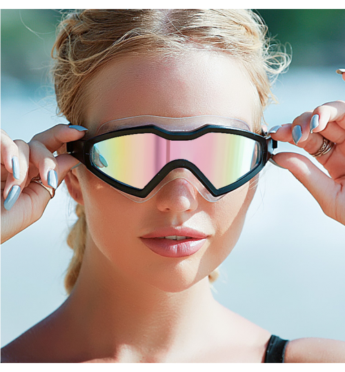 Swimming Goggles Anti-Fog Swim Glasses