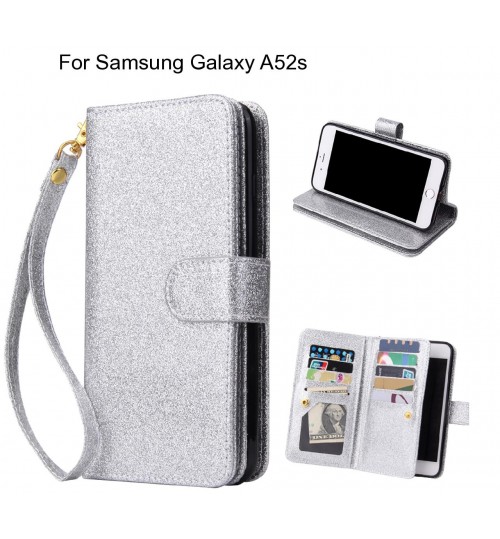 Samsung Galaxy A52s Case Glaring Multifunction Wallet Leather Case