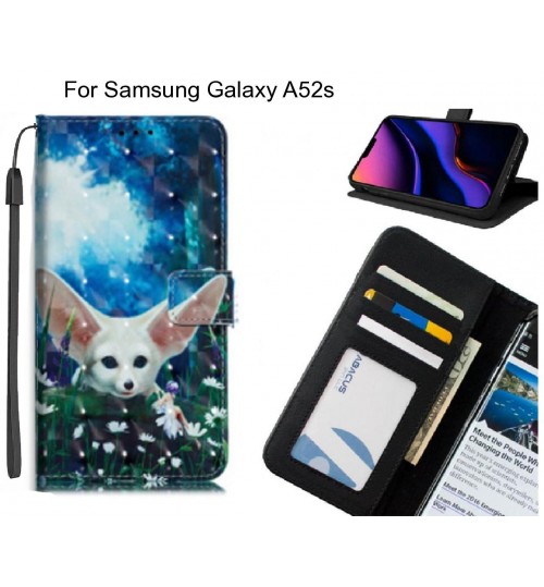 Samsung Galaxy A52s Case Leather Wallet Case 3D Pattern Printed