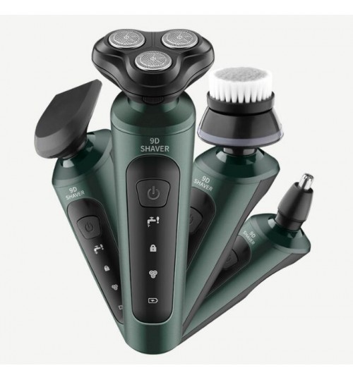 Electric Shaver Set 9D Rechargable Waterproof 4 IN 1