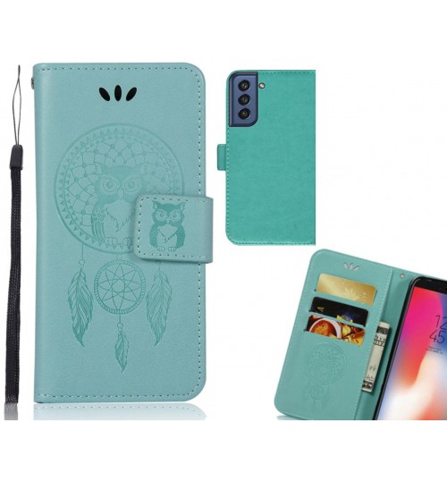 Samsung S21 FE 5G Case Embossed wallet case owl