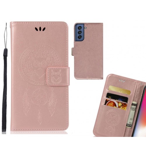 Samsung S21 FE 5G Case Embossed wallet case owl