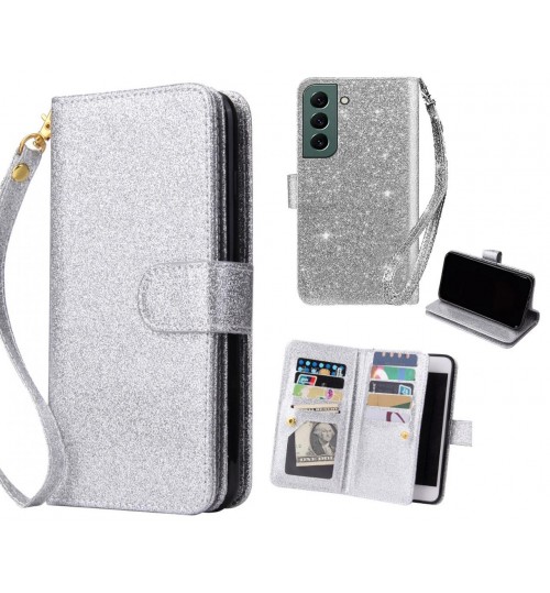 Samsung Galaxy S22 Case Glaring Multifunction Wallet Leather Case