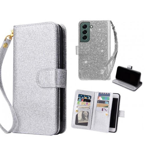 Samsung Galaxy S22 Plus Case Glaring Multifunction Wallet Leather Case
