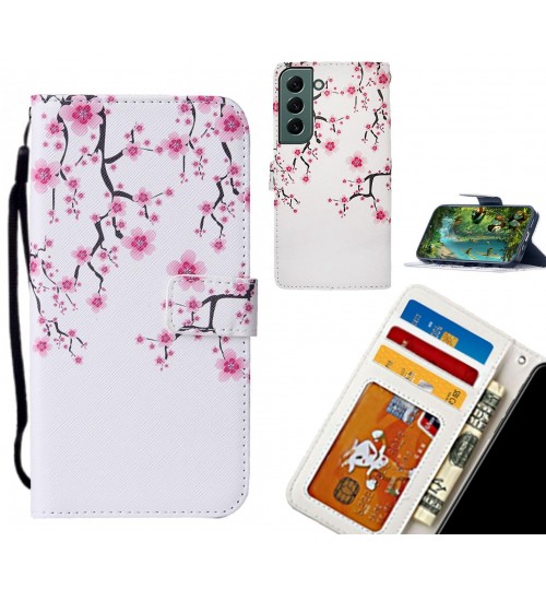 Samsung Galaxy S22 Plus case leather wallet case printed ID