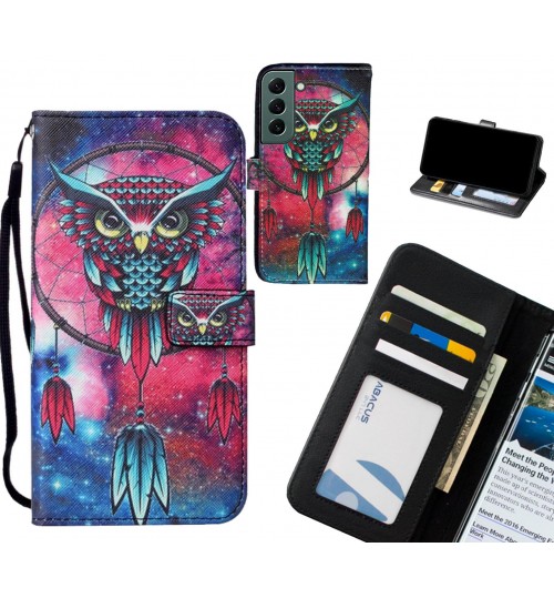 Samsung Galaxy S22 Plus case leather wallet case printed ID