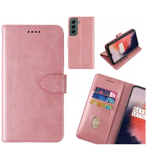 Samsung Galaxy S22 Plus Case Premium Leather ID Wallet Case