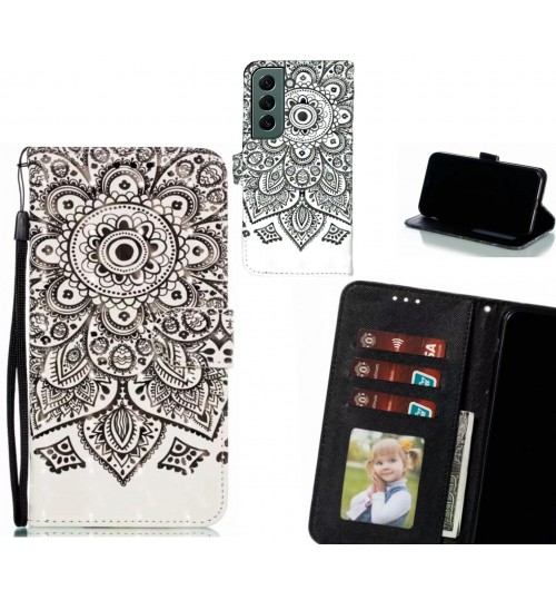 Samsung Galaxy S22 Plus Case Leather Wallet Case 3D Pattern Printed