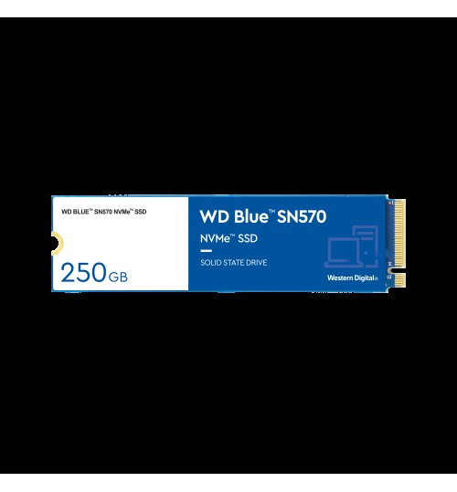 WD BLUE SN570 250GB NVME SSD READ 3300MB/s WRITE 1200MB/s 5YRS WTY