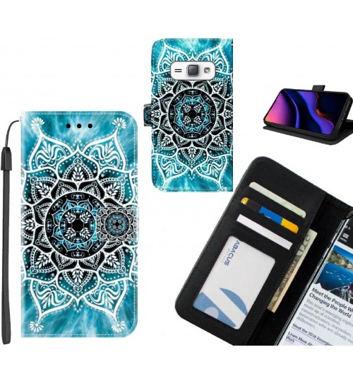 GALAXY J1 2016 case leather wallet case printed ID