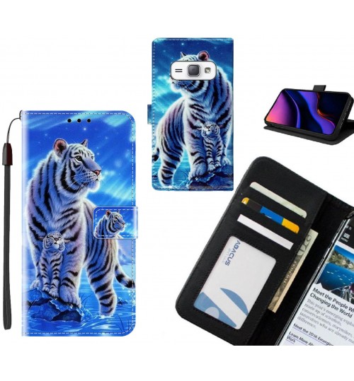 GALAXY J1 2016 case leather wallet case printed ID