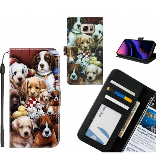 GALAXY NOTE 5 case leather wallet case printed ID