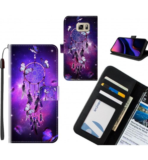 GALAXY NOTE 5 case leather wallet case printed ID